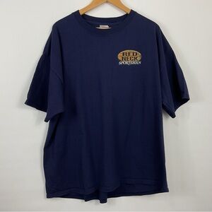 Vintage Y2K Bass‎ Fishing Short Sleeve Graphic T Shirt Size 2XL